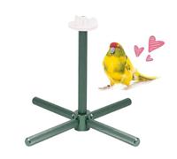 Interactive Bird Perch Toy Rotatable Chewing Cage Entertainment Stand | Bird Toys | Interactive Funny Chewing Rotatable | Bird Perch Stand Cage Chew Toys | for Exercise Playing Small Medium Large C