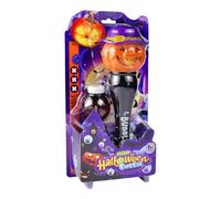 Interactive Bubble Machine, Halloween Bubble Maker, Automatic Light Up Blower Toy, Fun Present Idea for Birthday Pool Bath Time Outdoor Events Easter Basket Summer Parties 12.8x6.22x3.74 Inches