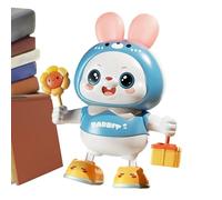 Interactive Bunny Toy - 48 Songs Dancing Robot Bunny, Electric Singing & Dancing Pet | Head-Lifting Training Device for Boys, Girls, Children, Bedside, Bedroom, Bookshelf, Educational Play Rabbits