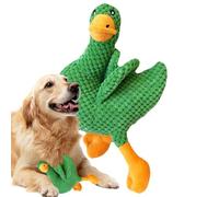Interactive Canine Companion, Squeaky Calming Plush Dog Toy, 9.5 Inches Stuffed Animal with Reinforced Build, Therapeutic Teething Toy, Sensory Play Accessory with Design Puppy Toys for Home Travel