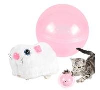 Interactive Cat Ball - 360° Rotating, Self-Rolling, Battery Operated, For C