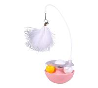 Interactive Cat Feather Toys, Cat Teaser Bells, Catnip Toys for Kittens, Roller Tracks for Cats, Indoor Cat Exercise Toys, Feather Teaser Cat Toys, Cat Ball Track with Bells, Catnip Roller Track Toy,