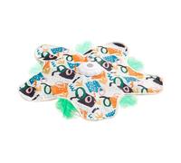 Interactive Cat Spin Mat - Automatic Star-Shaped Toy with 3 Touch Modes, Fun Exercise Entertainment for Indoor Pets, Stimulates Play and Activity | Home Boredom Solution for Cats Kittens Felines