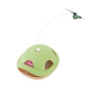 Interactive Cat Toy - 18x16x25cm Rotating Butterfly Teaser, Automatic Kitte