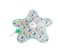 Interactive Cat Toy - 3 modos Touch Activated, 24,41 × 24,41 × 2,68 pulgadas Electric Hunting Toys with Motion, Engaging Activity Toy for Small, Medium, and Large Kittens, Indoor and Outdoor Yards