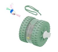 Interactive Cat Toy Ball, Smart Enrichment Ball, 2.09x2.76 inches, Type-C Rechargeable, Plush Silicone PP, Sensory Training Play, for Physical Exercise, Indoor Rolling Motion, Pet Kitten Activity