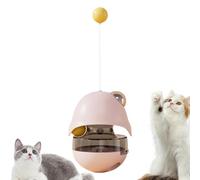 Interactive Cat Toy, Cat Treat Feeder Toy, Catnip Treat Dispenser, 10,2 x 9,2 x 24,6 cm, / 4,02 x 3,62 x 9,68 in, Cat Treat Dispenser Cat Treat Alimentador Toy with Catnip Balls for Intelligence