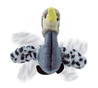 Interactive Cat Toy, Flapping & Chirping Plush Duck, Smart Motion Simulation, USB Rechargeable, Hunting & Chasing Fun, Indoor Play for Kittens & Cats, 8.27x9.06 Inches, Yellow