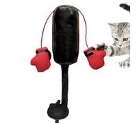 Interactive Cat Toy, Multifunctional Indoor Exercise, Creative Boxing Punching Bag Design, Punching Bag Cat Toy With Gloves, Creative Kitten Toys, Pet Exercise Toy for Exercise and Boredom Relief