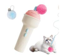 Interactive Cat Toy - Self-Play Teasing, Ice Cream Design, Gatito Involucrado
