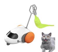 Interactive Cat Toy - Smart Cat Toy | Cat Toy Car | Smart Interactive Cat Toy Car, Keeps Cats Entertained & Engaged, Automatic Cat Toy, Interactive Cat Toys For Cats, Automatic Mobile Car Toy USB