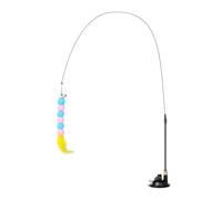 Interactive Cat Toy - Suction Cup Kitten Exercise Teaser, Engaging Indoor Play Accessory Encourages Physical Activity And Mental Stimulation, Promotes Healthy Exercise, Fun Entertainment And Training