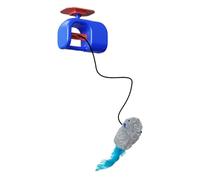 Interactive Cat Toys, Flying Bird Stimulating Toy, 8 pulgadas Motion Companion with USB Charging, ABS Build with Attachment, Indoor Ejercise Enrichment for Kitten Home Apartment Door Frame Play