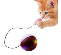 Interactive Cat Toys For Indoor Cats, Automatic Kitten Toys Fors Bored Indoor Adult Cats, Rechargeable Smart Automatic Moving | Bored Cat Rolling Ball Toy | For Kitten Puppy Dog Pet Play Exercise Enri