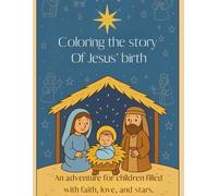 Interactive Coloring book for children: English edition, Coloring book with bible characters, kid’s activity and coloring book