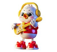 Interactive Dancing Duck Toy, Automatic Musical Movement Sensory Play Figure, Lindo Light Sound Kids Activity Toy, Battery Operated Entertainment Learning Game, Preschool Party Birthday Gift Category