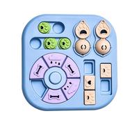 Interactive Dog Educational Toy - 11x11x2inch Treat Dispenser | Dog Treat Toy | Non-Slip Interactîve Slow Feeder | Interactive Dogs Toys Puzzle Games for Puppy Kitten Small Medium Training Boredom