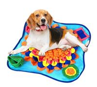 Interactive Dog Snuffle Mat, Dog Enrichment Snuffle Mat, Treat Hiding Dog Mat, Slow Feeder Interactive Dog Puzzle Toys, Dog Chew Toys Slow Feeder Dog Toy Treat Dispenser for Small, Medium