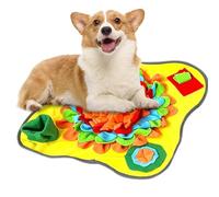 Interactive Dog Snuffle Mat, Dog Enrichment Snuffle Mat, Treat Hiding Dog Mat, Slow Feeder Interactive Dog Puzzle Toys, Dog Chew Toys Slow Feeder Dog Toy Treat Dispenser for Small, Medium
