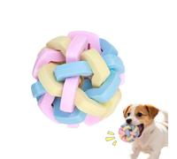 Interactive Dog Squeaky Ball - Hollow Puppy Chew Toy - Fun Pet Plaything | Dog Ball Cat Teething Fetch Play Ejercise Training Indoor