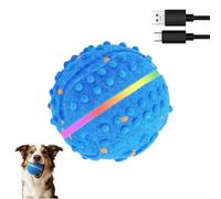 Interactive Dog Toy Ball, 3 Modes Automatically Moves Bounces And Rotates, Bouncy Ball With Lights Feature, Ďurable Waterprôof Ænd Bite-Resistant E-TPU Material, Mental Stimulation For Medium And Larg