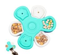 Interactive Dog Toy, Dog Treat Puzzle, Three Layers Puzzle, Jigsaw Puzzle Toy, 25,5 x 25,5 x 6,5 cm, Three Layer Distachable Design Puzzle Bowls for Dogs to Prevent Boredom and Promote Mental