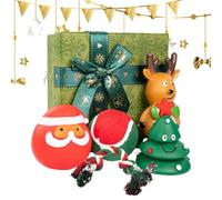 Interactive Dog Toy, Plush Dog Chew Toy, Christmas Themed Pet Toy, Dog Squeaker, Pet Toys for Small Dogs, Medium Dog Chew Toy, Large Dog Plush Toy, Indoor Dog Activity Toy, Fun Dog Plaything,