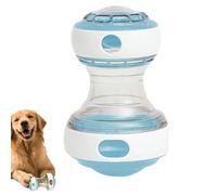 Interactive Dog Treat Dispenser, Puppy Treat Rolling Dispenser, 3.35x3.35x5.91 Inches, Tough Slow Feeder Toy, Enrichment Training Puzzle for Brain Stimulation