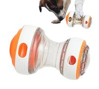 Interactive Dog Treat Dispenser, Puppy Treat Rolling Puzzle Bowl with Tough Build and Enrichment Features, Slow Feeder Training Toy, Ideal for Brain Stimulation & Daily Playtime