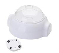 Interactive Dog Treat Dispenser, Rolling Puzzle Feeder, Tough Slow Eating Toy for Puppy Enrichment, Brain Stimulation, Training, and Fun Playtime (6.5x5.91x3.46 inches)