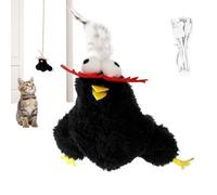 Interactive Electronic Cat Toy, Flapping Flying Bird Cat Toy, Catnip Teasing Toy, Realistic Cat Toy, Medium Cat Interactive Toy, Small Cat Flapping Toy, Large Cat Teaser Toy, Electronic Bird Cat Toy