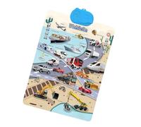 Interactive English Learning Chart - 20-Inch Talking Wall Poster for Alphabet and Numbers, Audio Teaching Feature with Touch Function, Educational Tool for Daycare and Kindergarten