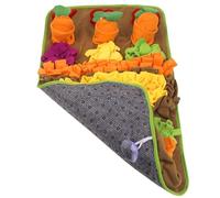 Interactive Feeding Mat for Dogs, 30,71 x 18,9 IN Large Dog Feeding Mat, Dog Food Mat Puzzle Toy, Fomento Natural Foraging Skills for Dogs, Cats, Rabbits, Not Lipstick Mat for Training, Feeding