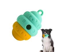 Interactive Food Puzzle, Chew Proof Dispenser, Silicone Snuffle Game, Engaging Puppy Foraging Training Tool, Stimulating Senior Pet Scent Work Activity, Dog Toy for Indoor, Outdoor, Garden, 163 g
