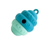 Interactive Food Puzzle, Chew Proof Dispenser, Silicone Snuffle Game, Engaging Puppy Foraging Training Tool, Stimulating Senior Pet Scent Work Activity, Dog Toy for Indoor, Outdoor, Garden, 163 g