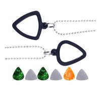 Interactive Guitar Pick Holder Necklace for Women - Picks Small Picks for Electric Guitars, Small Music Accessory for Performance Concert, Bass Ukulele Playing Supplies