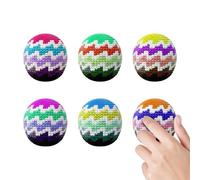 Interactive Juggling Sport Games, Dirt Bag Sack, 6-Piece Knitted Kick Sack Footbag, For Adults Women Men Beginners Training Indoor Outdoor Garden Yard Park Camping
