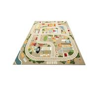 Interactive Kids Activity Mat, 47 x 71 pulgadas Children Traffic Activity | Living Room and Apartment Play Area, Kindergarten and Classroom Educational Space, Colorful Accessory with Non-Slip Rubber