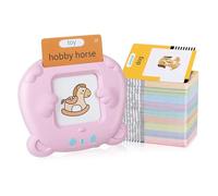 Interactive Learning Cards - Talking Cartoon Cards with 255 Pieces, Engaging Sight Words and Speech Practice Set for Children, Early Literacy, Classroom Use and Home Learning