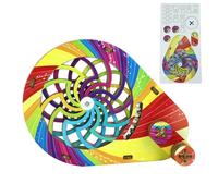 Interactive Learning Toy - Rotating Learning Toy, Visual Perception Educational Tool, Natural Wood Activity Set with Smooth Rotation, Stem Category Brain Development, Hands on Discovery Experience