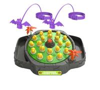 Interactive Magnetic Board Game Two Player Dinosaur Strategy Toy Set