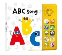 Interactive Music Book, Learning Songs Booklet, Interactive Development Bright Illustrations English Enlightenment Teaching Aids 10 Songs Early Education Toys