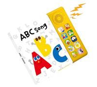 Interactive Music Book, Musical Learning SOUND BOOKSS with 10 Classic Nursery Rhymes, English Enlightenment Educational Toy Early Language and Listening Development Aid 9.06x8.27x1.18 Inches