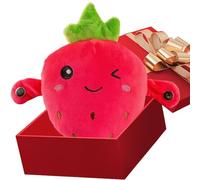 Interactive Music Plush Toy, Children's Body-Sensing Plush Toy, Cute Plussh Fruit Tummy Time Toys Pillow With Touch Sensor, Activity Learning Doll For Education Kids Girls Boys Indoor Home Bedroom
