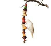 Interactive Parakeet Chew Toys 60cm Length Spiral Beak Trimming Perch