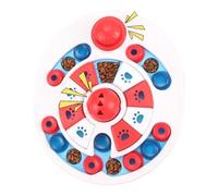 Interactive Pet Feeding Puzzle Plate, Pet Puzzle Food Plate, Slow Feeder Dogs Bowl, Portable Mental Enrichment Food Dispenser, Anti-Slip Training Puzzle Toy For Dog Mealtime Fun