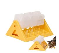 Interactive Pet Puzzle Feeder, Treat Dispensing Puzzle Toys, Dog Training Puzzle Feeder, 8.27x5.12x3.15 Inches Slow Feeder For Dogs, Fun Food Toys For Puppies, Pet Puzzle Toy, Ment