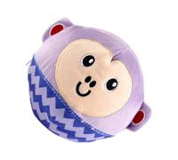 Interactive Plush Toys with Sounds - Crawling Learning Sensory Bouncy Ball, Electric Jumping Stuffed Animal Ball Squeaky Toy, Talking Speech Imitation Early Development Gift for Boy Girl