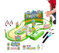 Interactive Race Track Toy - Interactive Competitive Two-Player Activity