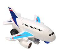 Interactive Robot Toy - Smart Light Sound, Electric Transforming Airplane with Durable Build, STEM Learning Gadget with Fun Features, Play Accessory for Education Entertainment Birthday Children